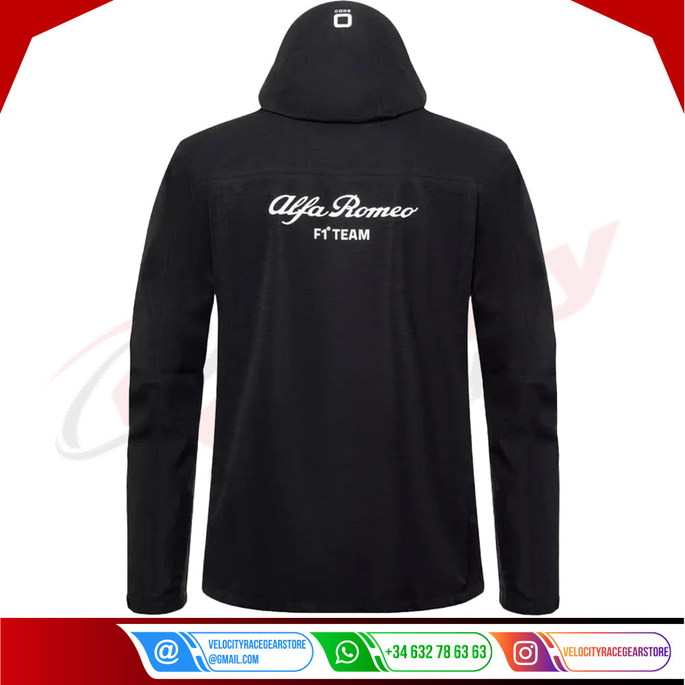 ALFA ROMEO RAIN JACKET MEN - Velocity Racegear-ALFA ROMEO RAIN JACKET MEN - Velocity Racegear-F1 jacket