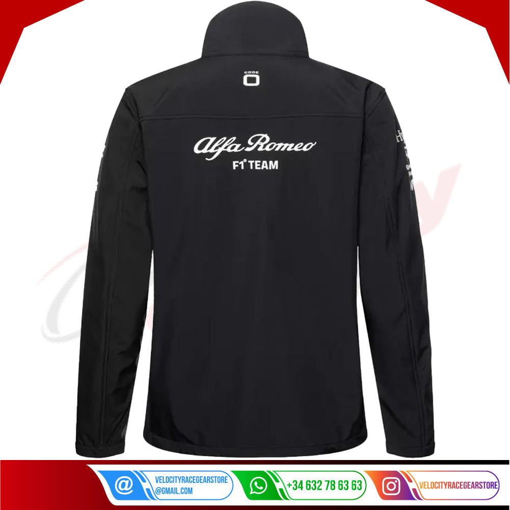 ALFA ROMEO SOFTSHELL JACKET MEN - Velocity Racegear-ALFA ROMEO SOFTSHELL JACKET MEN - Velocity Racegear-F1 jacket