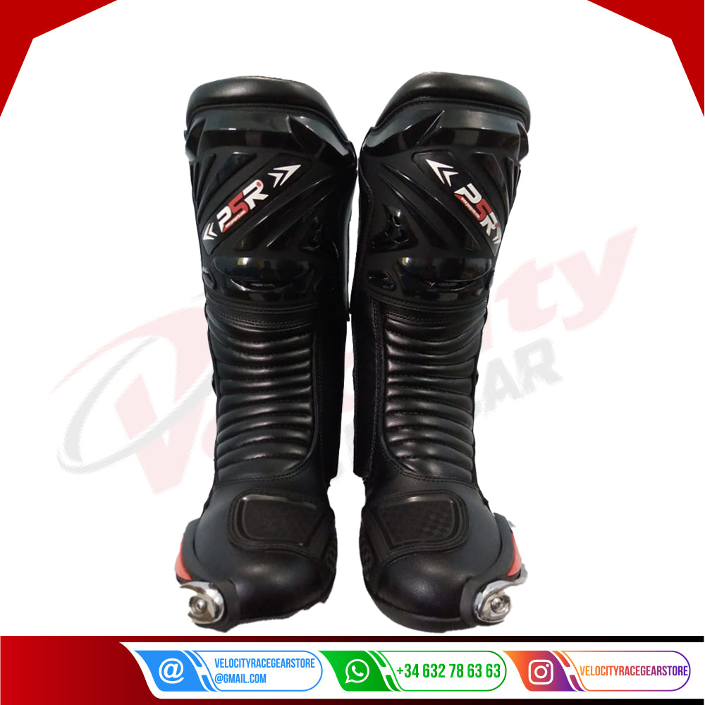 Adventure Motorcycle Motorbike Racing Sports Leather Shoes Boots - Velocity Racegear-null