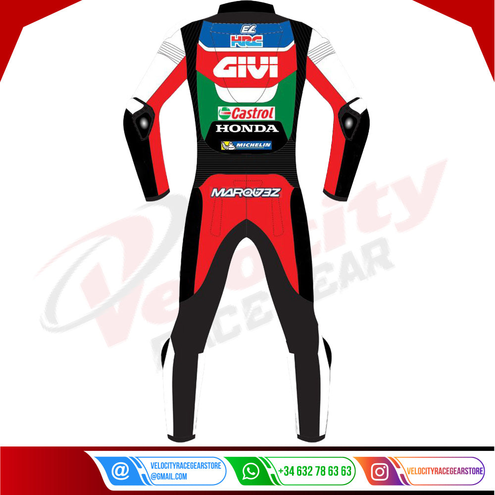 Alex Marquez Honda Givi Racing Leather Suit MotoGP 2022 - Velocity Racegear-null