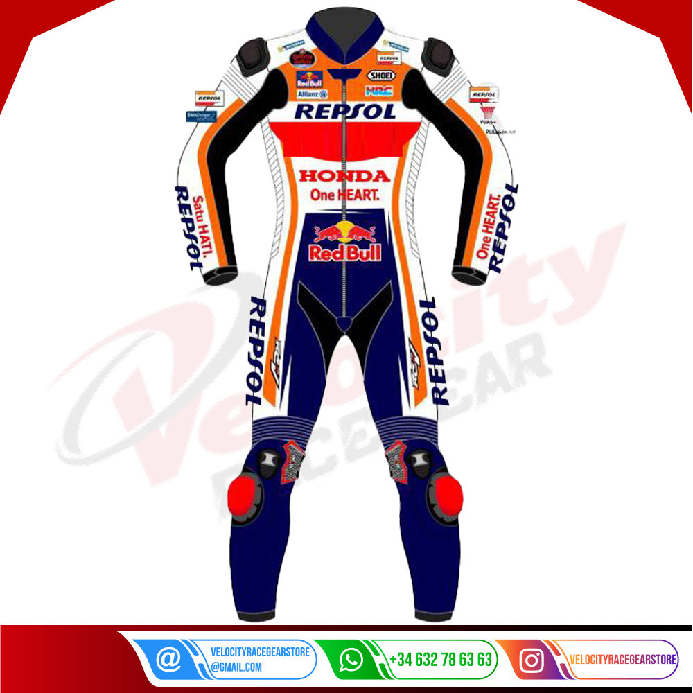 Alex Marquez Honda Repsol Race Leather Motogp 2020 - Velocity Racegear-null