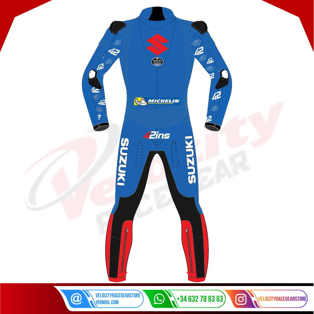 Alex Rins Suzuki Bike Leathers MotoGP 2022 - Velocity Racegear-null