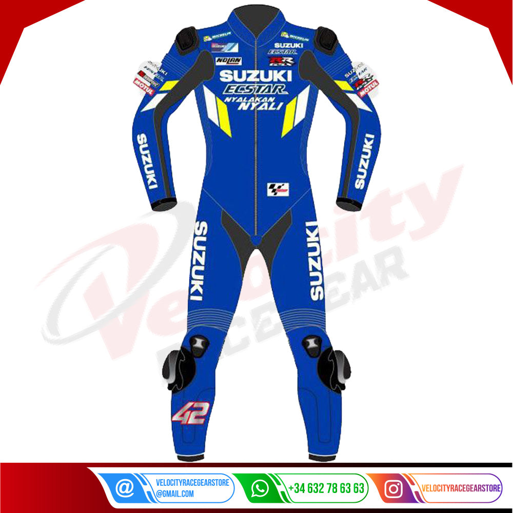 Alex Rins Suzuki Motogp 2019 Suit - Velocity Racegear-null