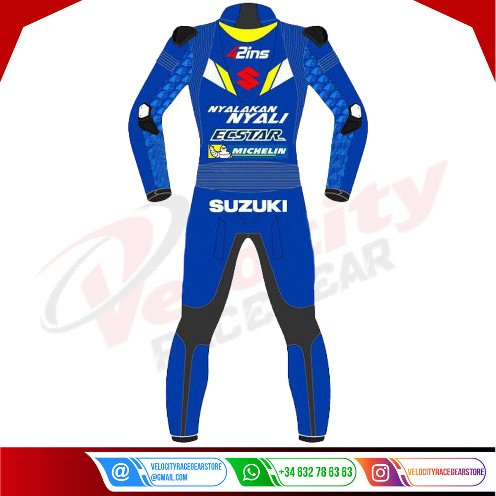 Alex Rins Suzuki Motogp 2019 Suit - Velocity Racegear-null