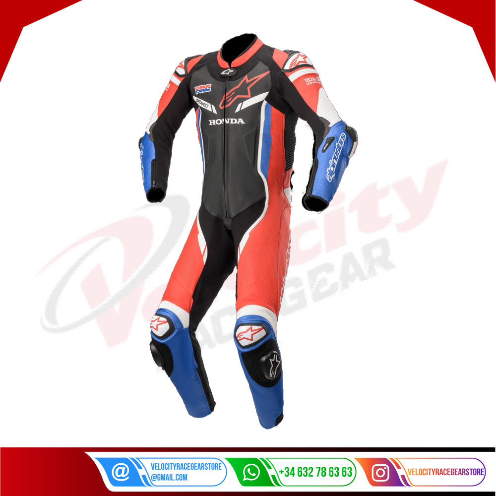 AlpineStar Honda GP Force Racing Suit - Velocity Racegear-null