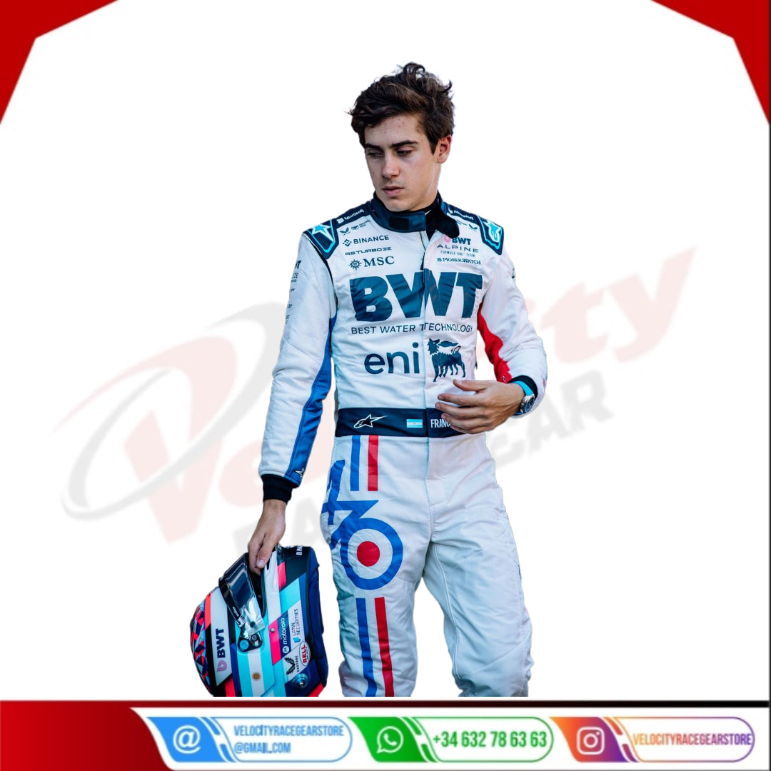 franco colapinto F1 2025 spanish gp Race Suit Alpine Team