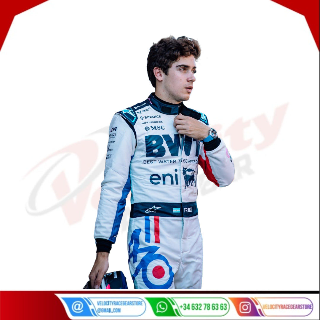 franco colapinto F1 2025 spanish gp Race Suit Alpine Team