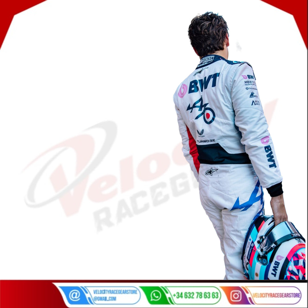 franco colapinto F1 2025 spanish gp Race Suit Alpine Team