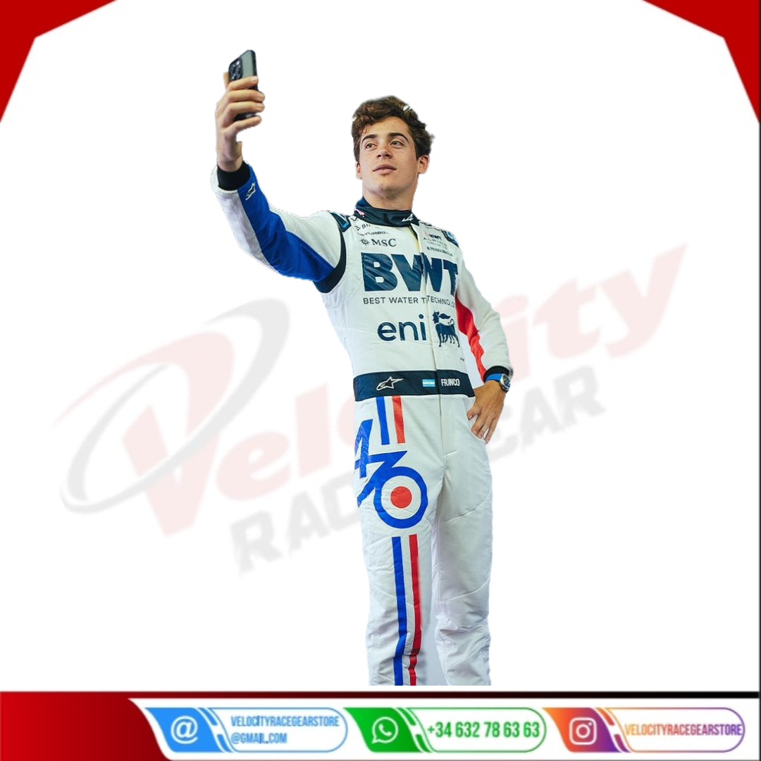 franco colapinto F1 2025 spanish gp Race Suit Alpine Team