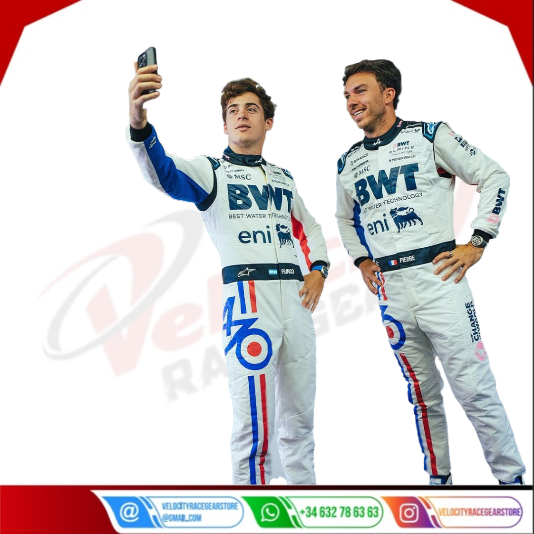 franco colapinto F1 2025 spanish gp Race Suit Alpine Team