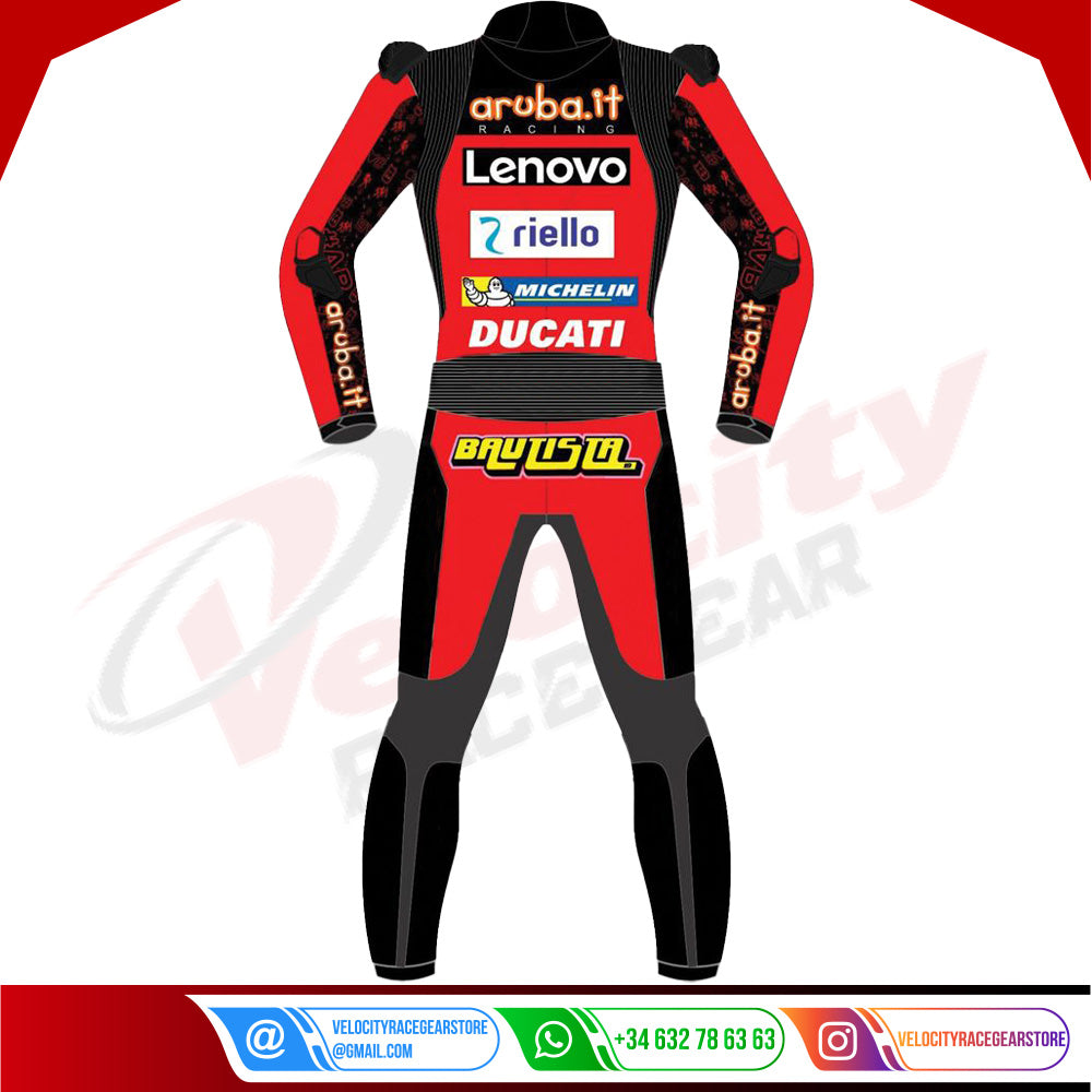Alvaro Bautista Ducati WSBK Sports Bike Suit 2022 - Velocity Racegear-null
