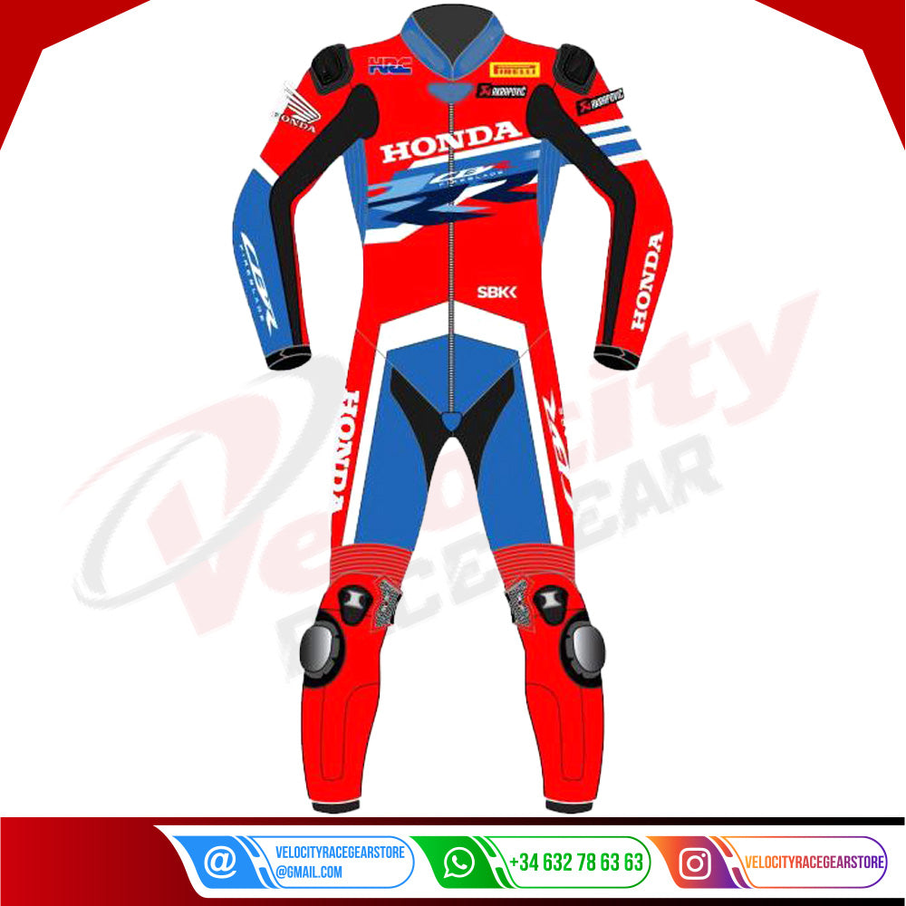 Alvaro Bautista Honda CBR Suit WSBK 2020 - Velocity Racegear-null