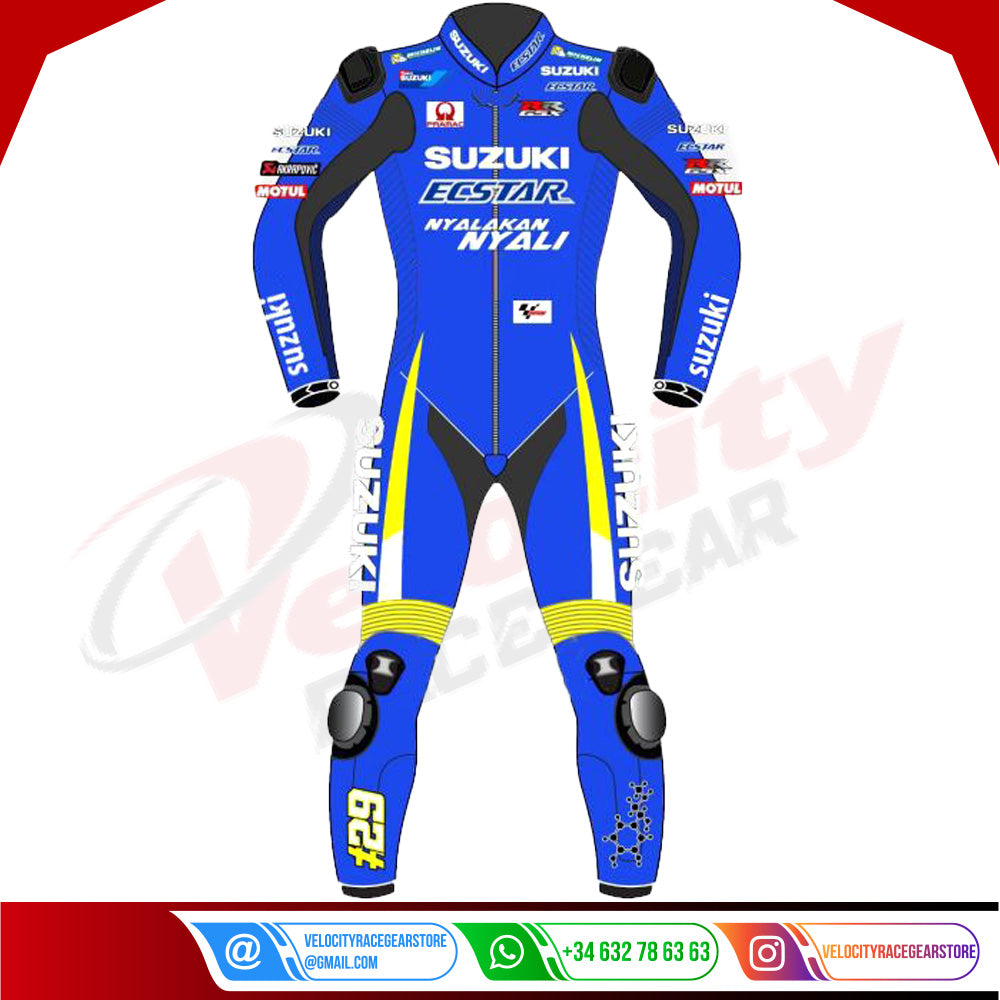 Andrea Iannone Suzuki Motogp 2017 Racing Suit - Velocity Racegear-null