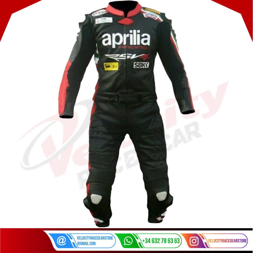 Aprilia Max Motorcycle Rider Suit - Velocity Racegear-null