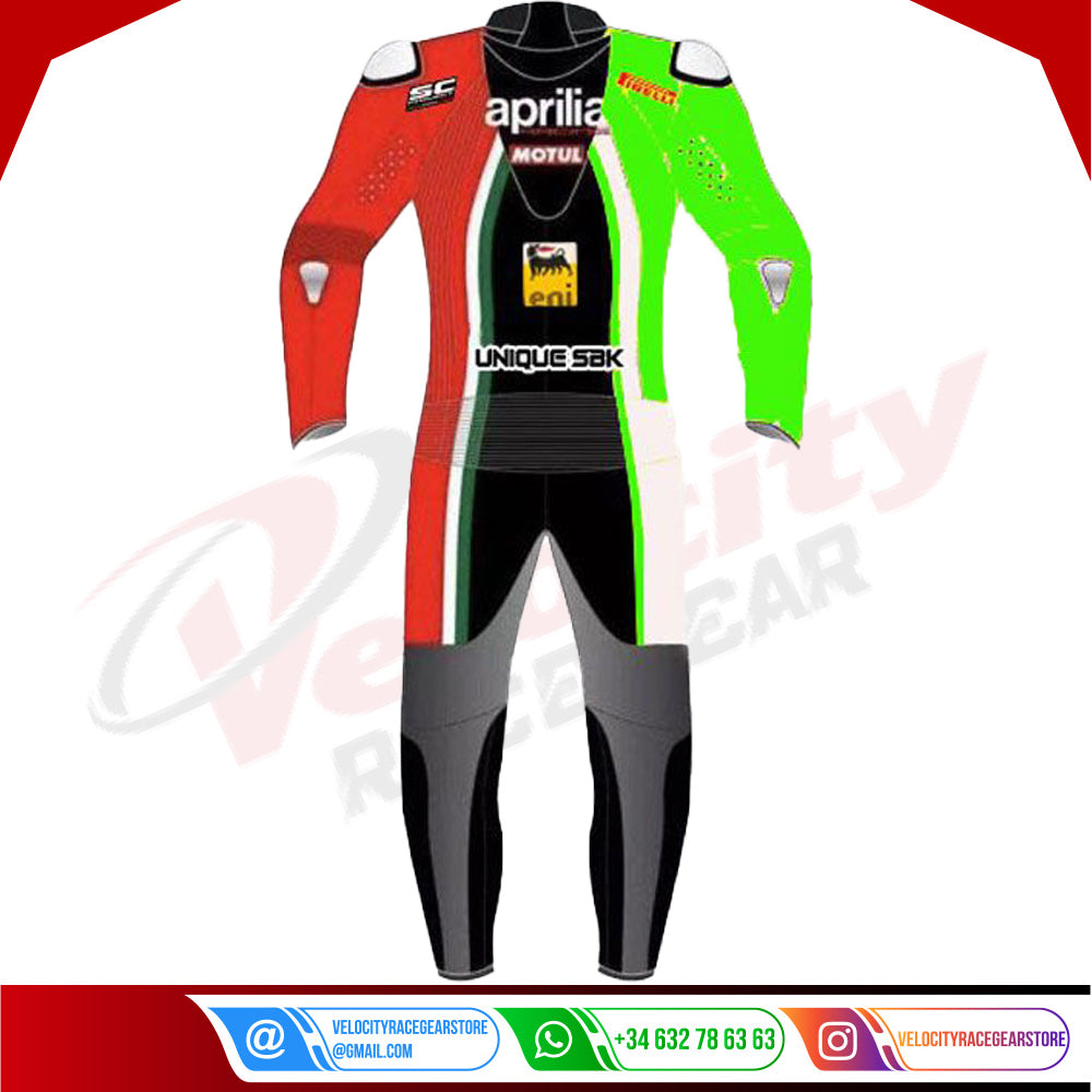 Aprilia Miami Motorcycle Leather Suit - Velocity Racegear-null