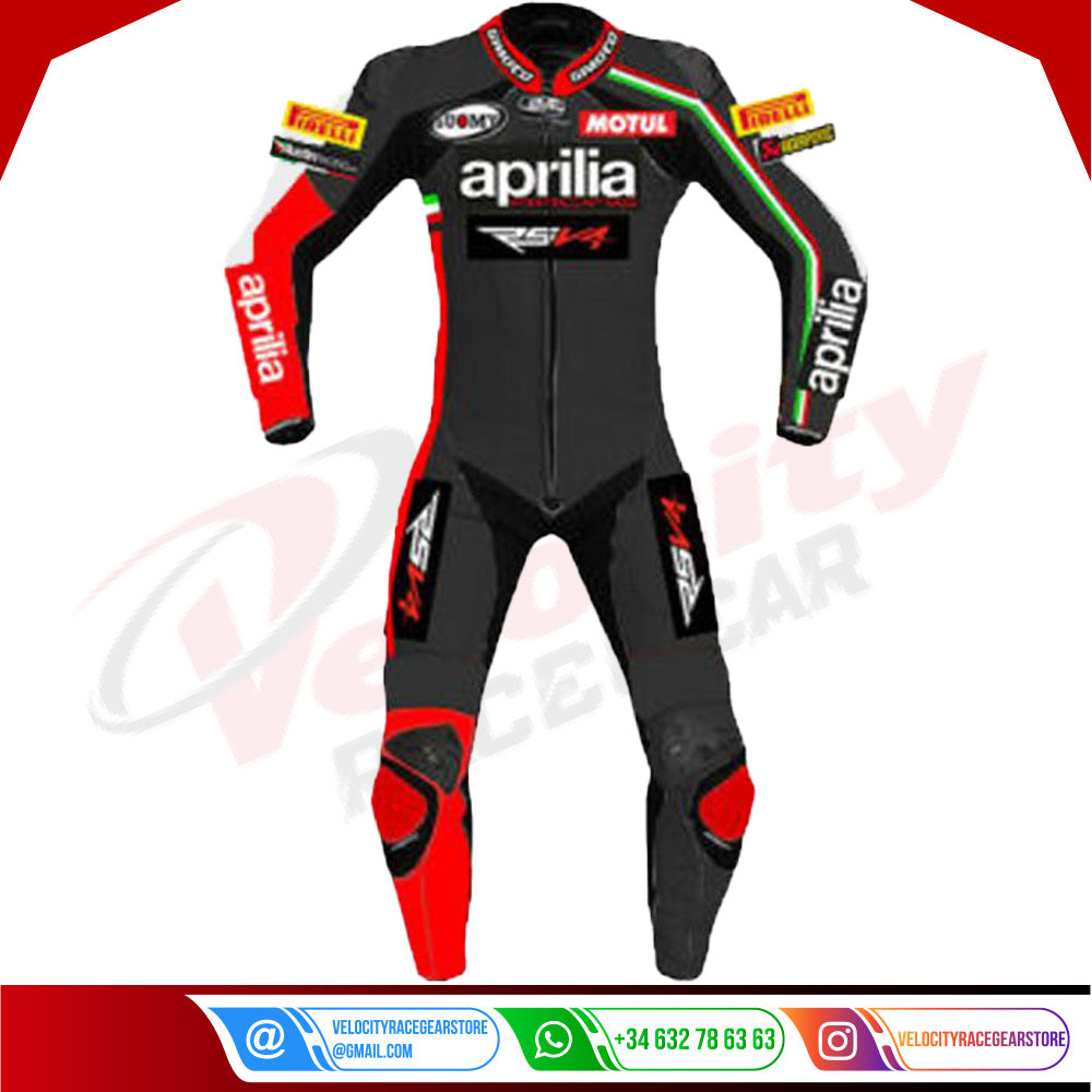 Aprilia Moto Italia Leather Suit - Velocity Racegear-null