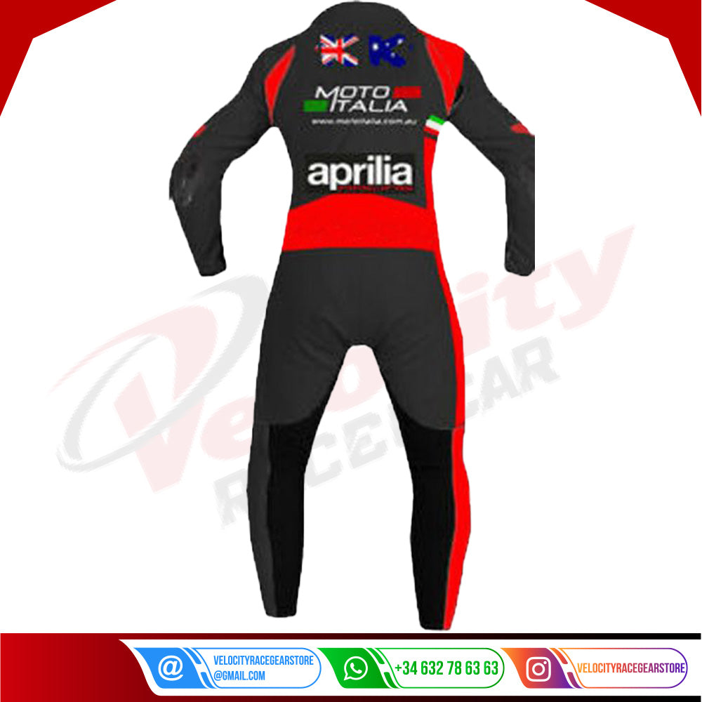 Aprilia Moto Italia Leather Suit - Velocity Racegear-null