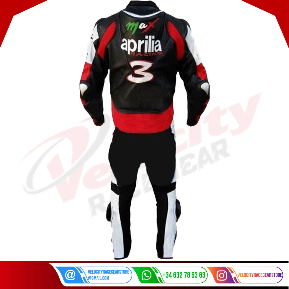 Aprilia Racing Max3 Motorcycle Leather Motogp Suit - Velocity Racegear-null