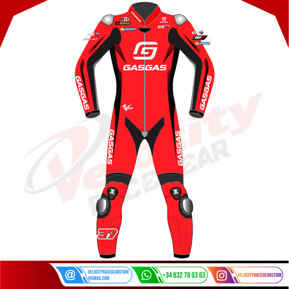 Augusto Fernandez 2023 Race Leather Suit - Velocity Racegear-null