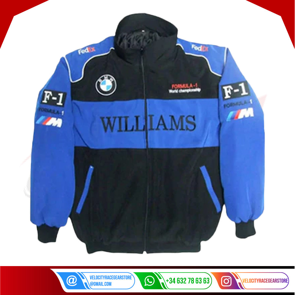 BMW F1 Williams Nascar Racing Jacket - Velocity Racegear-BMW F1 Williams Nascar Racing Jacket - Velocity Racegear-F1 jacket