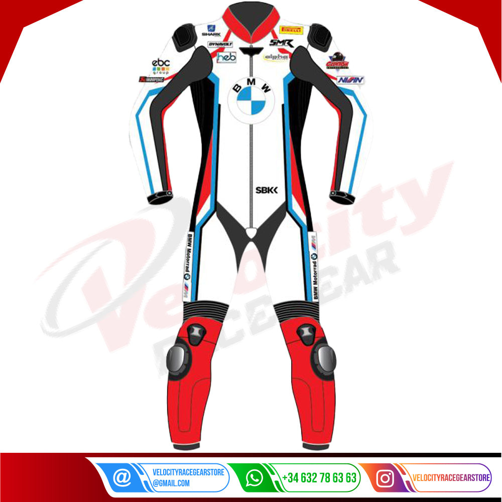 BMW Motorrad Scott Redding WSBK 2022 Leather Race Suit - Velocity Racegear-null
