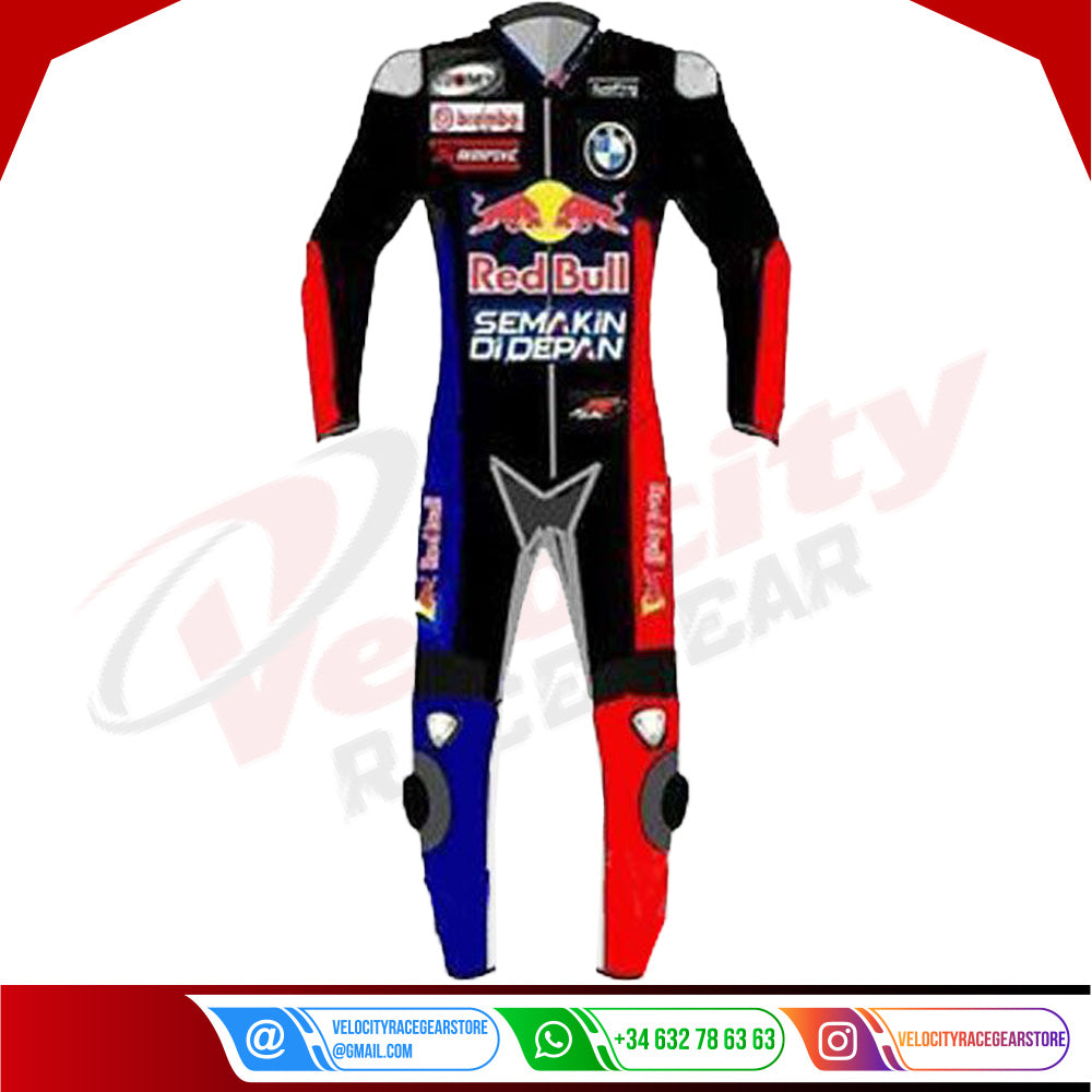 BMW RedBull Leather Suit - Velocity Racegear-null