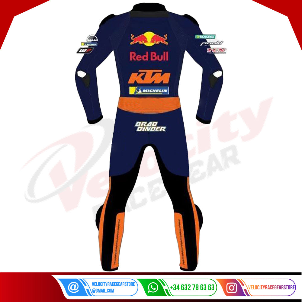 Brad Binder KTM Motorcycle Leathers Red Bull MotoGP 2021 - Velocity Racegear-null