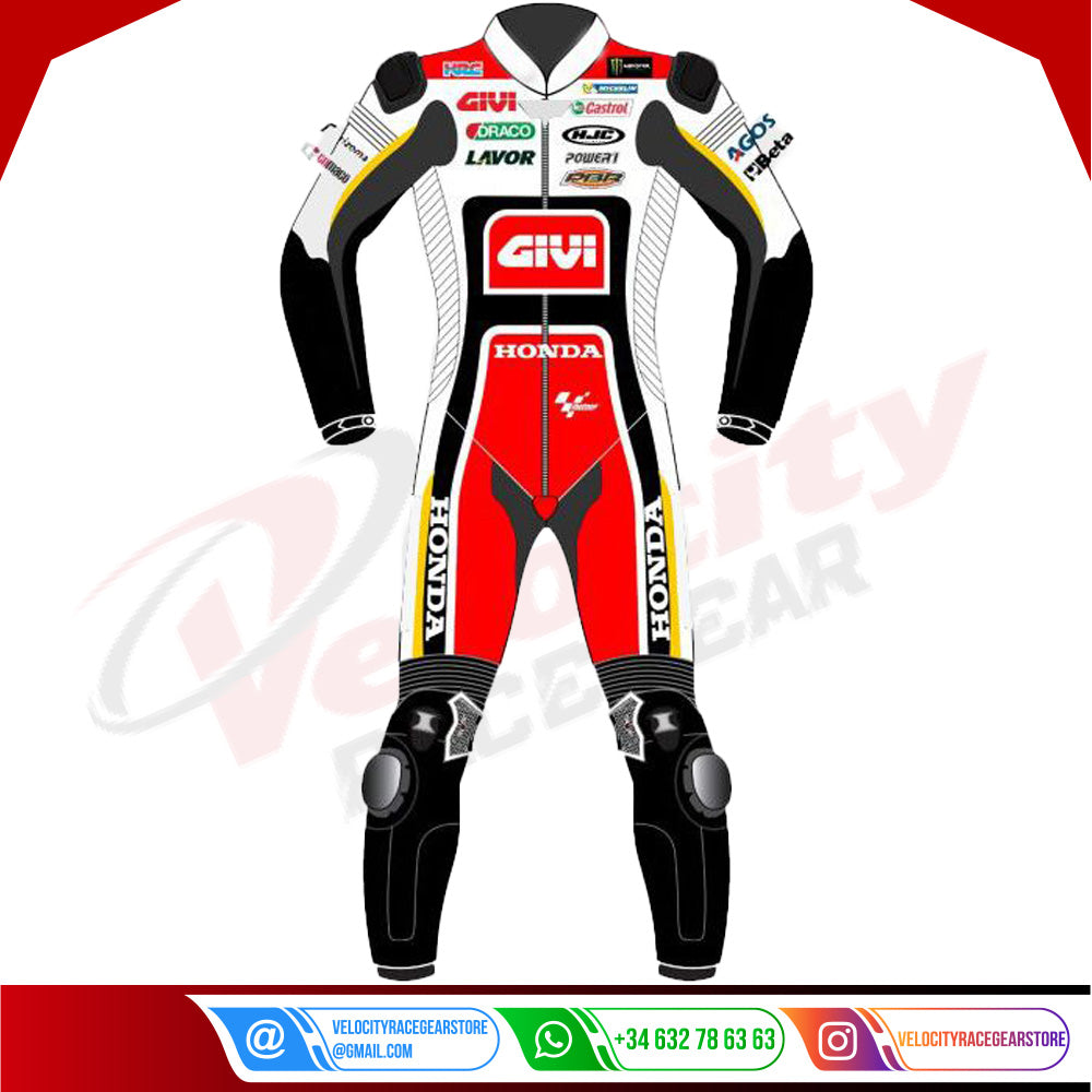 Cal Crutchlow LCR Honda 2017 Motogp Race Suit - Velocity Racegear-null