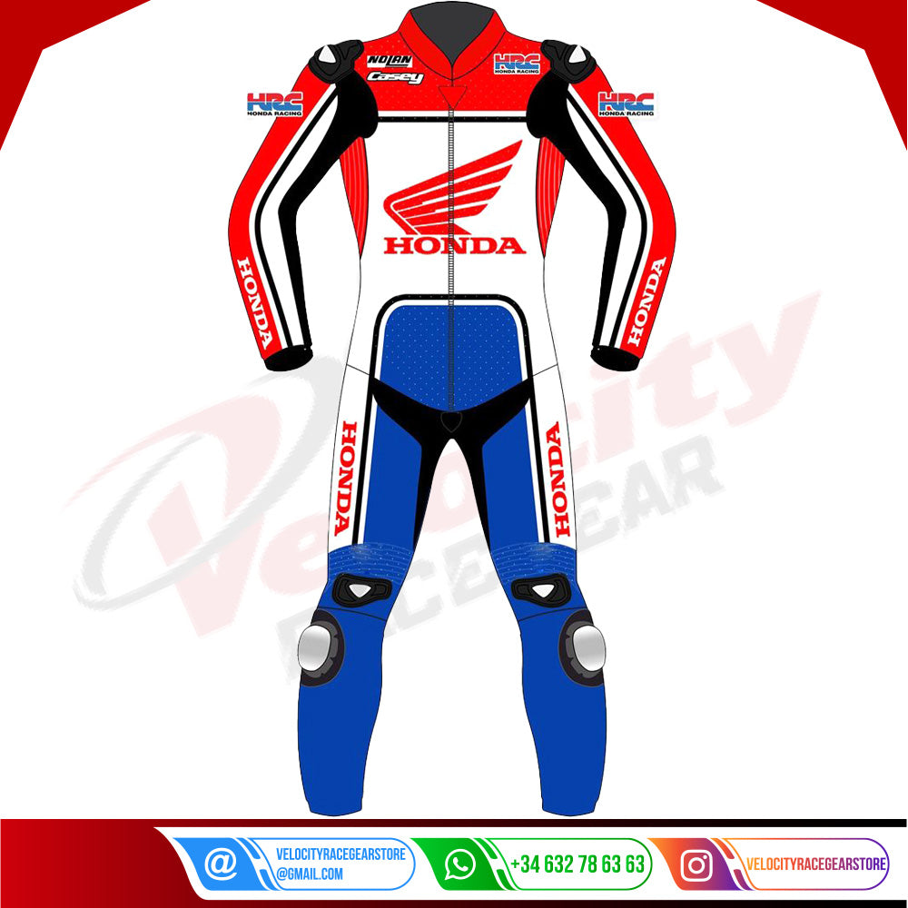 Casey Stoner Honda HRC Motorbike Suit 2020 - Velocity Racegear-null