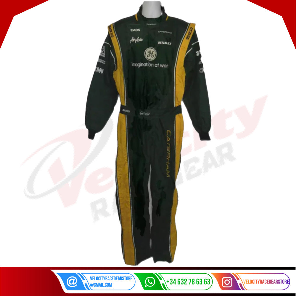 Caterham F1 2012 pit crew suit - Velocity Racegear-Caterham F1 2012 pit crew suit - Velocity Racegear-F1 Racing Suit