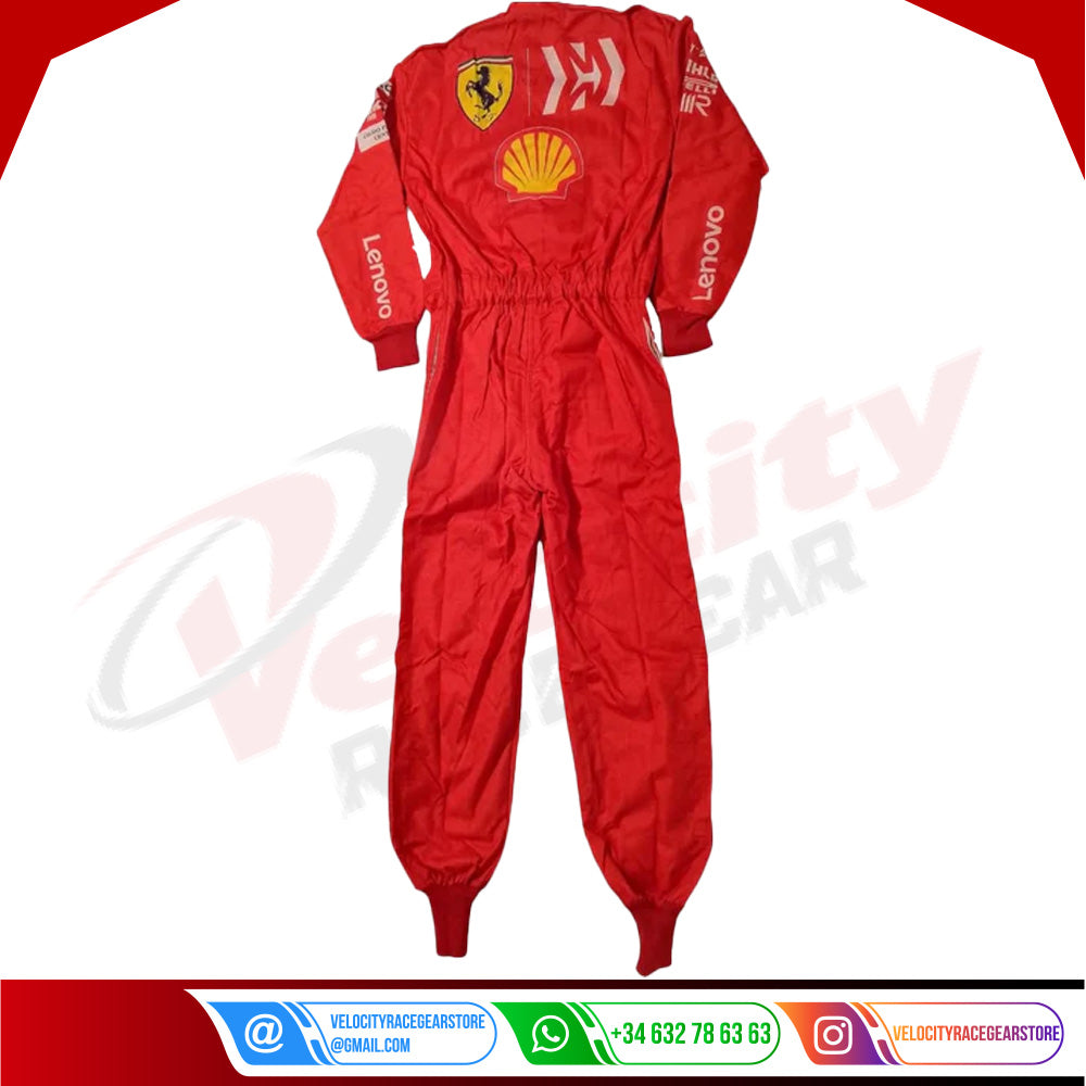 Charles Leclerc 2019 Ferrari F1 Race Suit - Velocity Racegear-Charles Leclerc 2019 Ferrari F1 Race Suit - Velocity Racegear-F1 Racing Suit