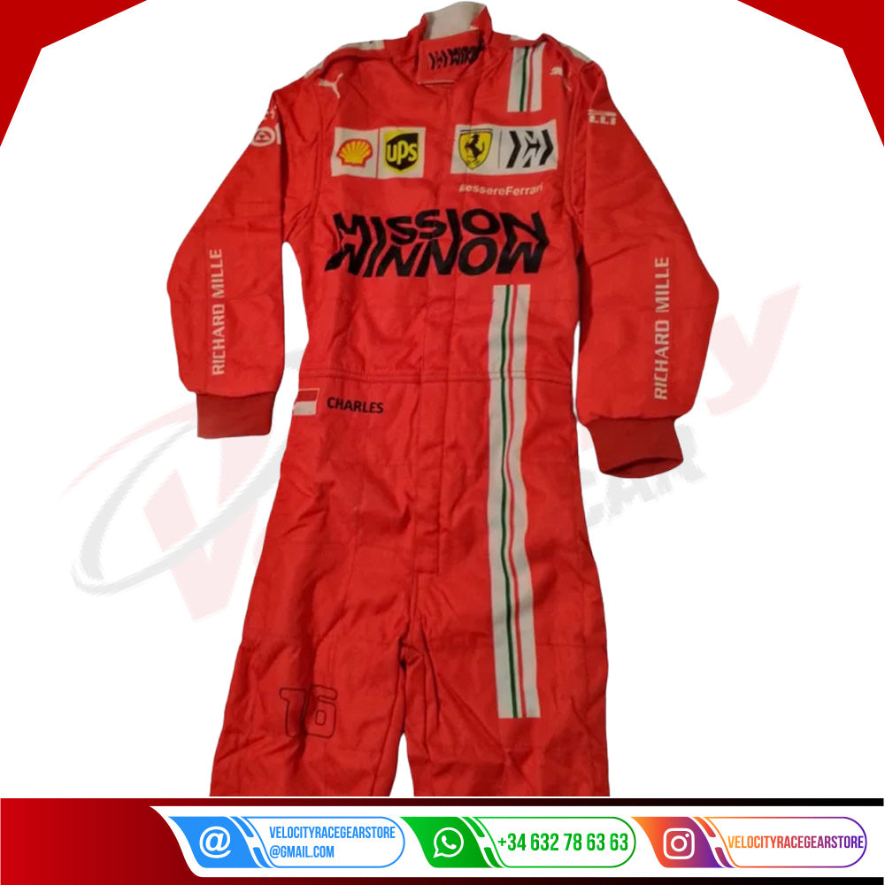 Charles Leclerc 2021 Ferrari F1 Race Suit