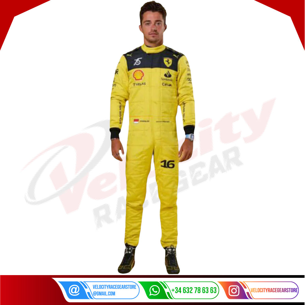 Charles Leclerc | Ferrari's 75th anniversary Suit  | Special Edition