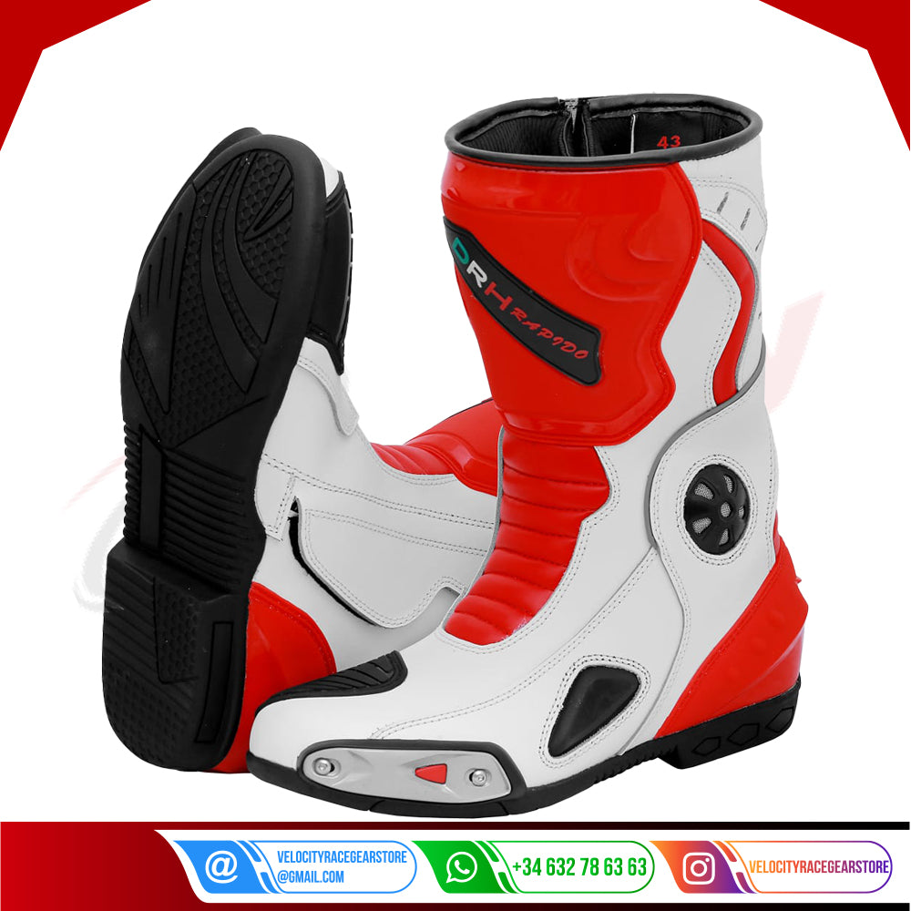 DRH RAPIDO MOTORBIKE RACING SHOES BR1 - Velocity Racegear-null