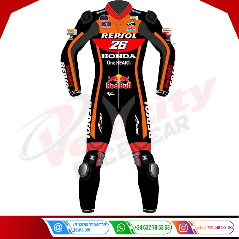 Dani Pedrosa 26 Honda Repsol Black Suit 2017 - Velocity Racegear-null