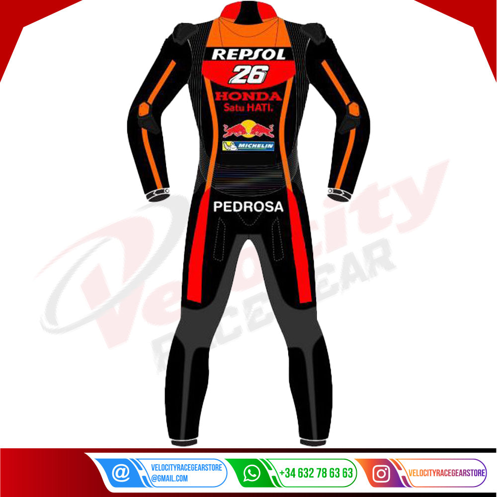 Dani Pedrosa 26 Honda Repsol Black Suit 2017 - Velocity Racegear-null