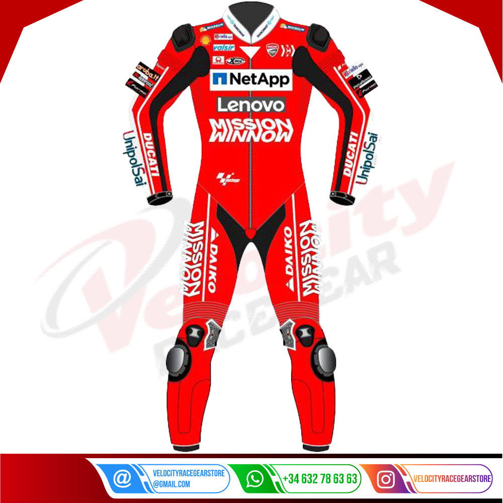 Danilo Petrucci Ducati Motogp 2019 Suit - Velocity Racegear-null