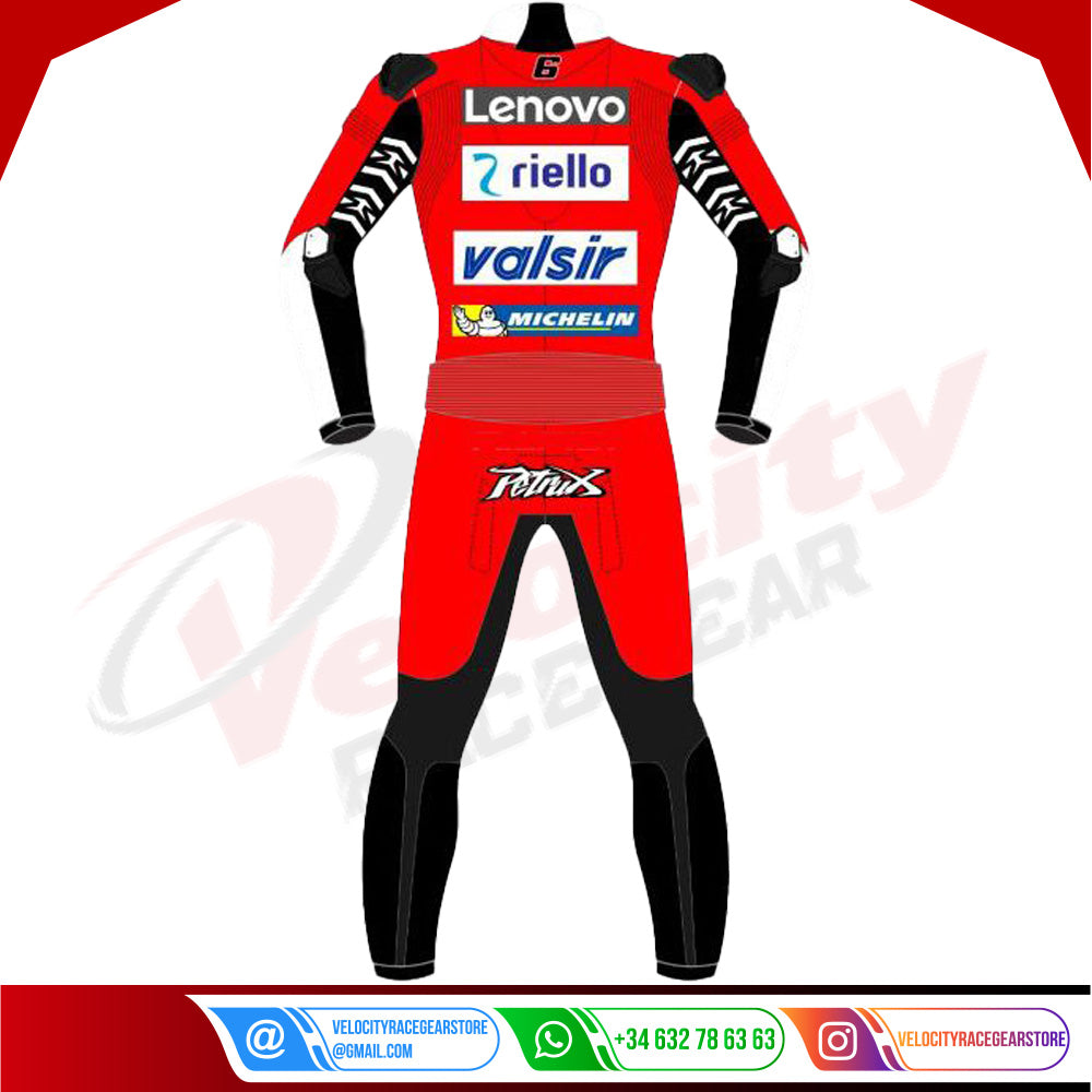 Danilo Petrucci Ducati Race Suit Motogp 2020 - Velocity Racegear-null