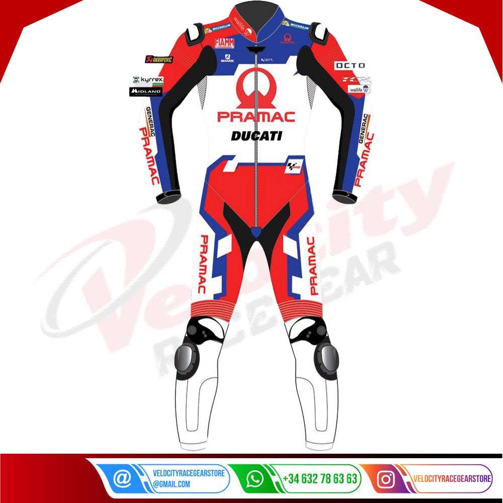 Ducati Bike Suit Jorge Martin MotoGP 2022 - Velocity Racegear-null