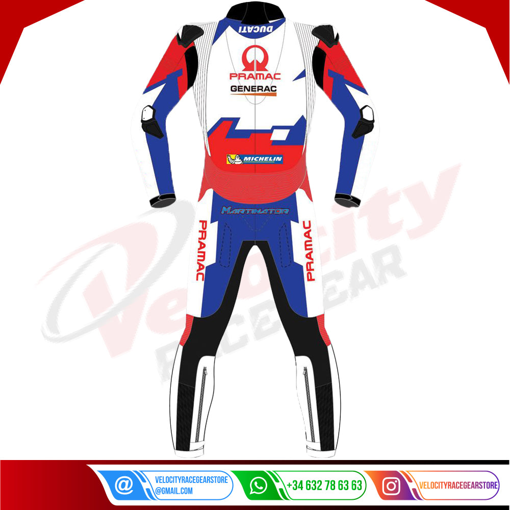 Ducati Bike Suit Jorge Martin MotoGP 2022 - Velocity Racegear-null