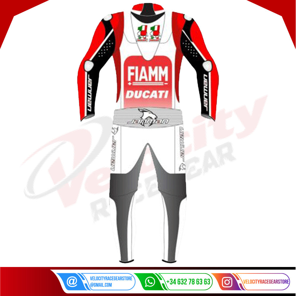 Ducati Fiamm Leather Race Suit - Velocity Racegear-null