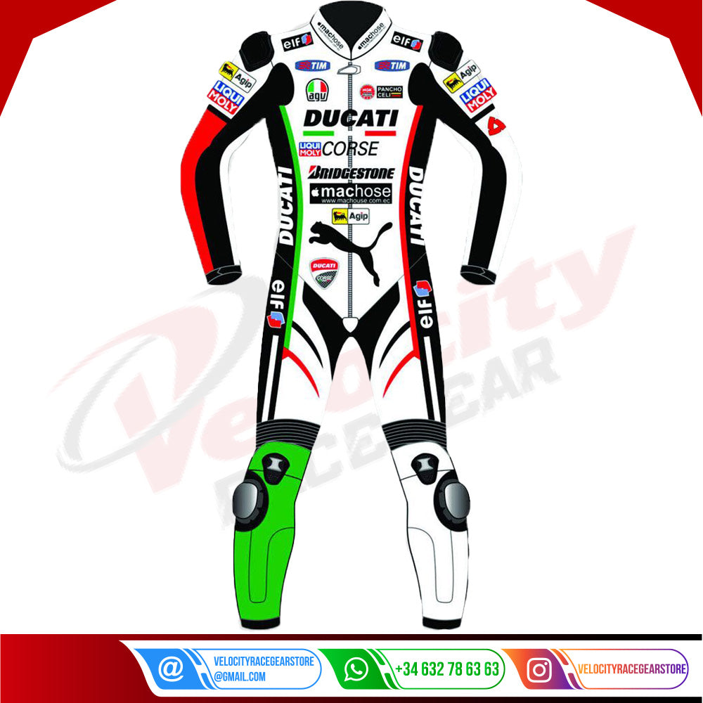 Ducati MotoGP Racing Leather Suit - Velocity Racegear-null