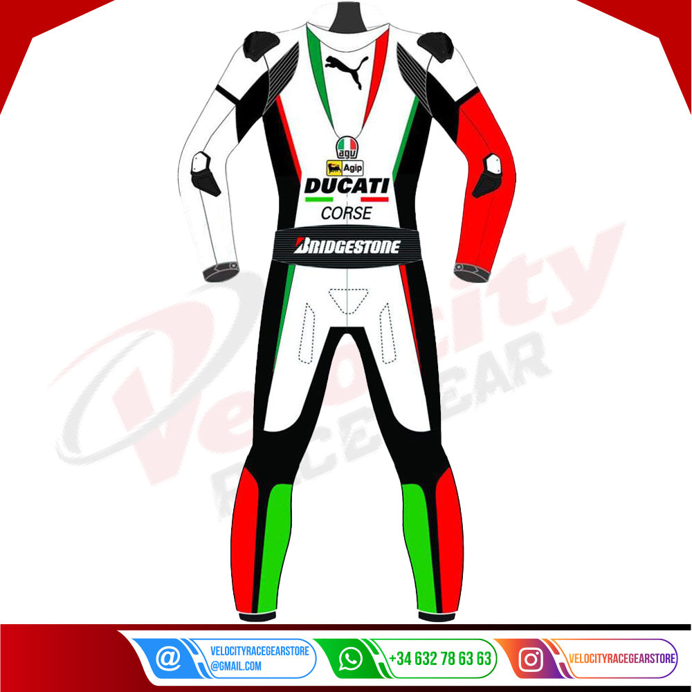 Ducati MotoGP Racing Leather Suit - Velocity Racegear-null