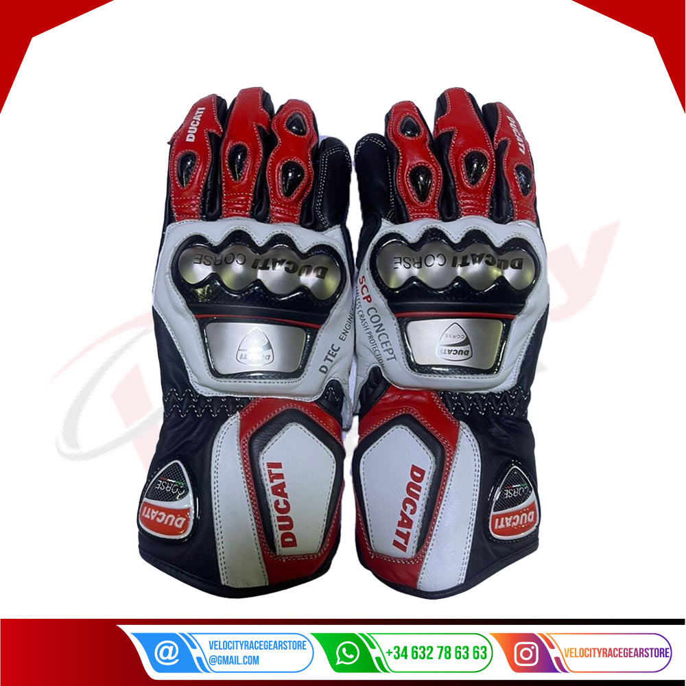 Ducati Motorcycle Gloves - Velocity Racegear-null