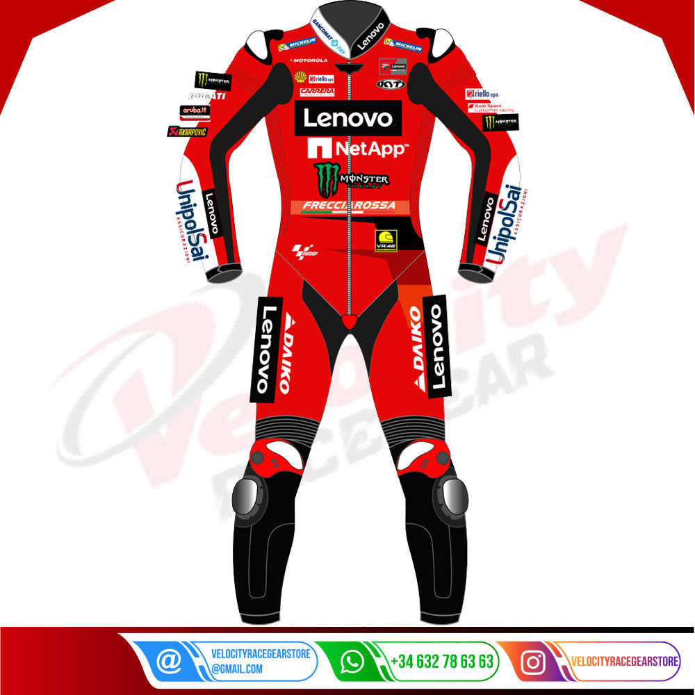 Enea Bastianini MotoGP 2023 Ducati Race Suit - Velocity Racegear-null