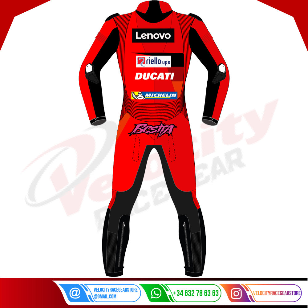 Enea Bastianini MotoGP 2023 Ducati Race Suit - Velocity Racegear-null