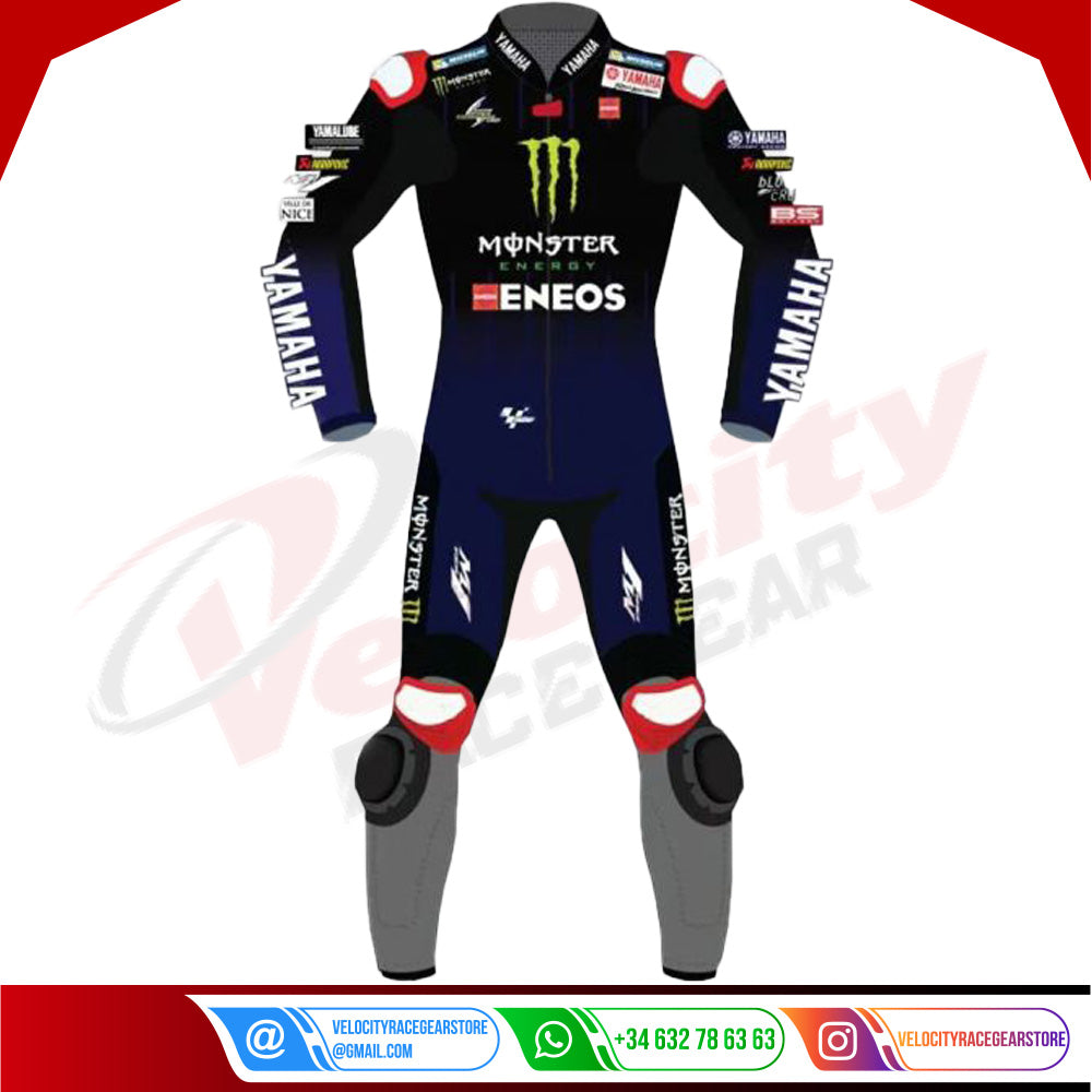 Fabio Quartararo Monster Energy Race Suit MotoGP 2021 - Velocity Racegear-null