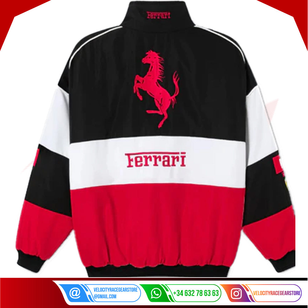 Ferrari F1 Vintage Jacket - Velocity Racegear-Ferrari F1 Vintage Jacket - Velocity Racegear-F1 jacket