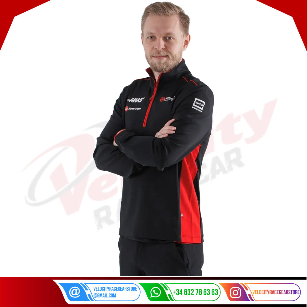 Fitted Zip Sweater / Haas F1 Team