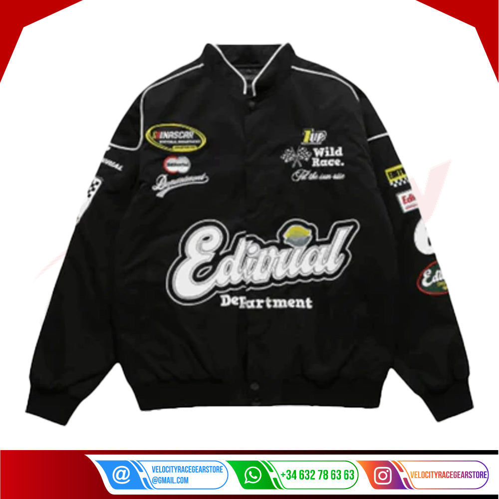 Formula One Racing Embroidered Jacket - Velocity Racegear-Formula One Racing Embroidered Jacket - Velocity Racegear-F1 jacket